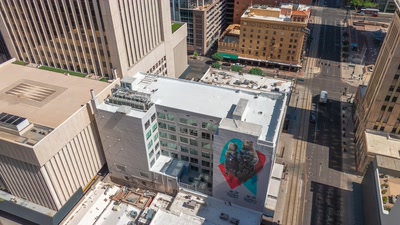 Heard Building Roof View 1