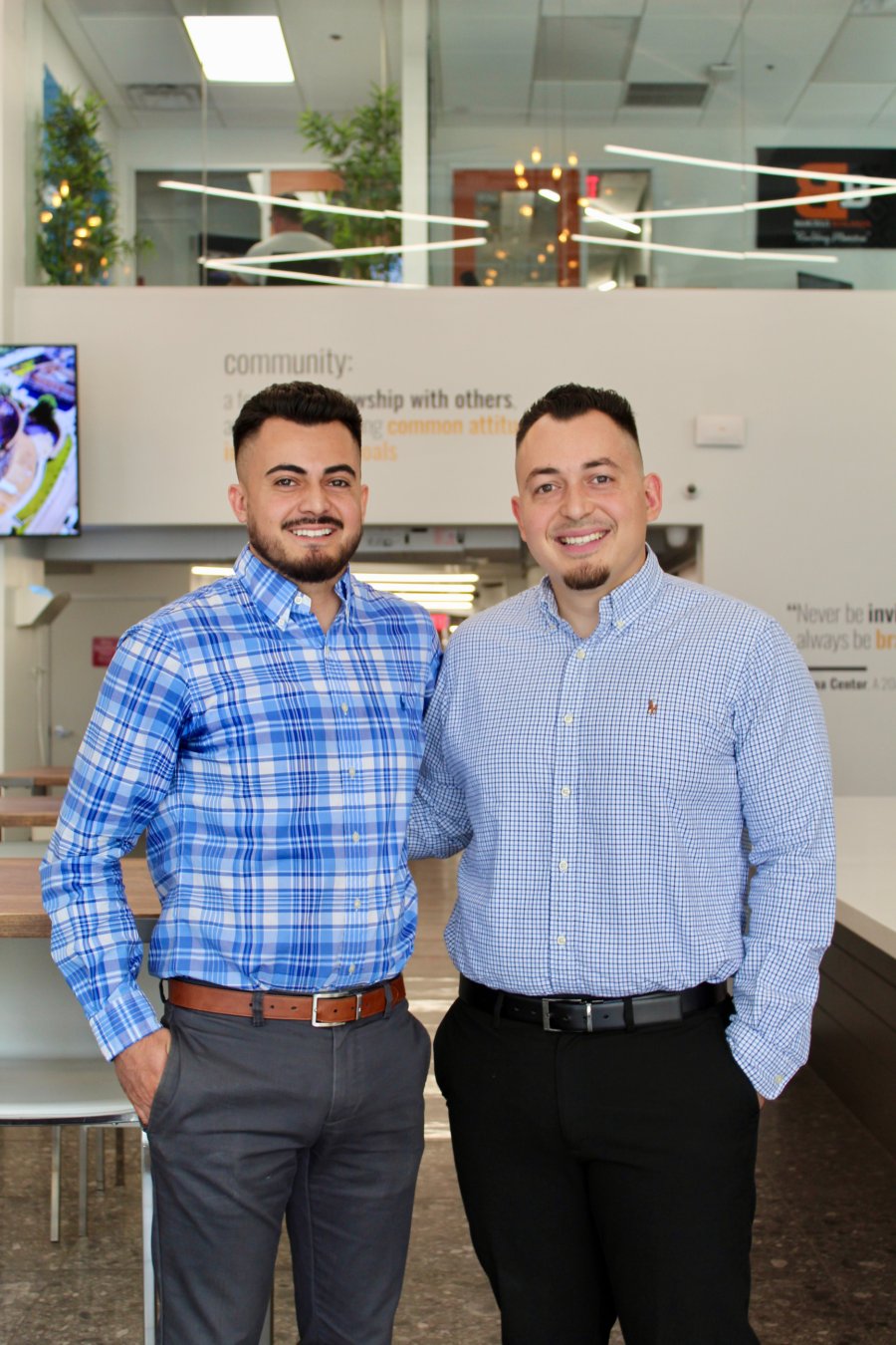 Bradley and Everardo Chavez, owners of the Heard Building